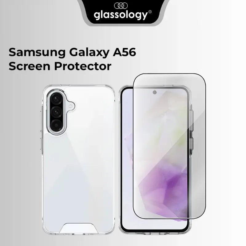 Samsung Galaxy A56 9H Tempered Glass Screen Protector - GLASSOLOGY