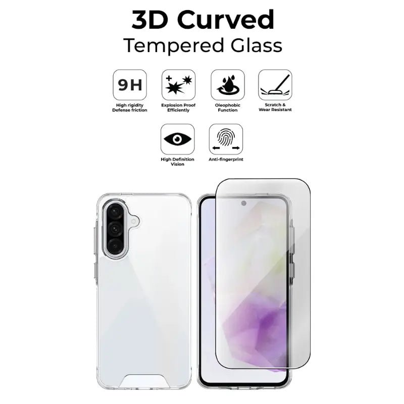 Samsung Galaxy A56 9H Tempered Glass Screen Protector - GLASSOLOGY