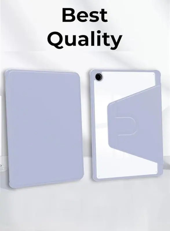 Samsung Galaxy A9+ 11" PU Leather Tablet Case | Premium Protection – Purple - GLASSOLOGY