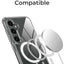 Samsung Galaxy S23 Clear Slim Silicone Case | Shockproof back cover & Camera protection - GLASSOLOGY