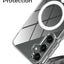 Samsung Galaxy S23 Clear Slim Silicone Case | Shockproof back cover & Camera protection - GLASSOLOGY
