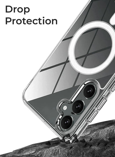 Samsung Galaxy S23 Clear Slim Silicone Case | Shockproof back cover & Camera protection - GLASSOLOGY