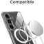 Samsung Galaxy S23 Clear Slim Silicone Case | Shockproof back cover & Camera protection - GLASSOLOGY