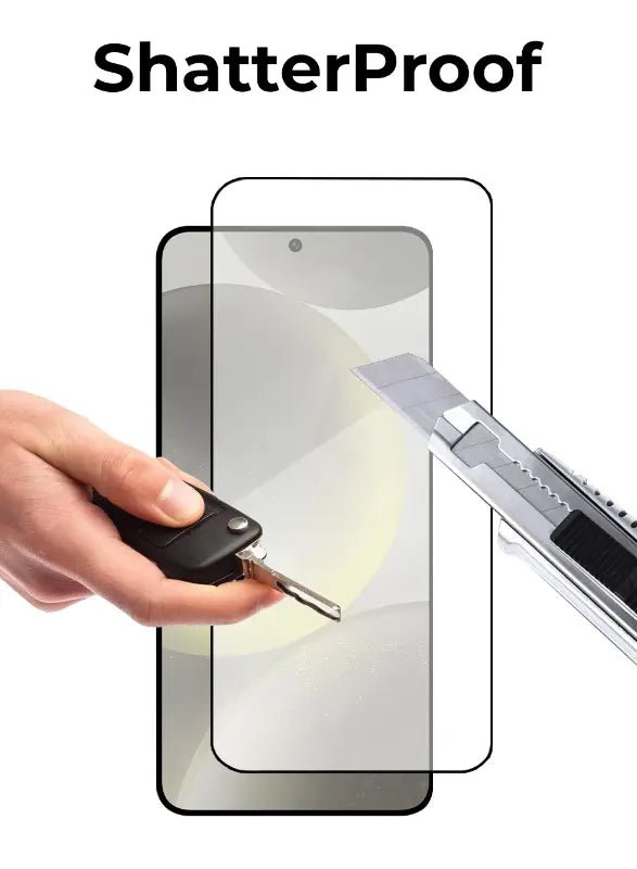 Samsung Galaxy S24 Plus Full Coverage Screen Protector - GLASSOLOGY