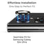 Samsung Galaxy S24 Ultra Camera Lens Guard - (Black) - GLASSOLOGY