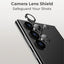 Samsung Galaxy S24 Ultra Camera Lens Guard - (Black) - GLASSOLOGY