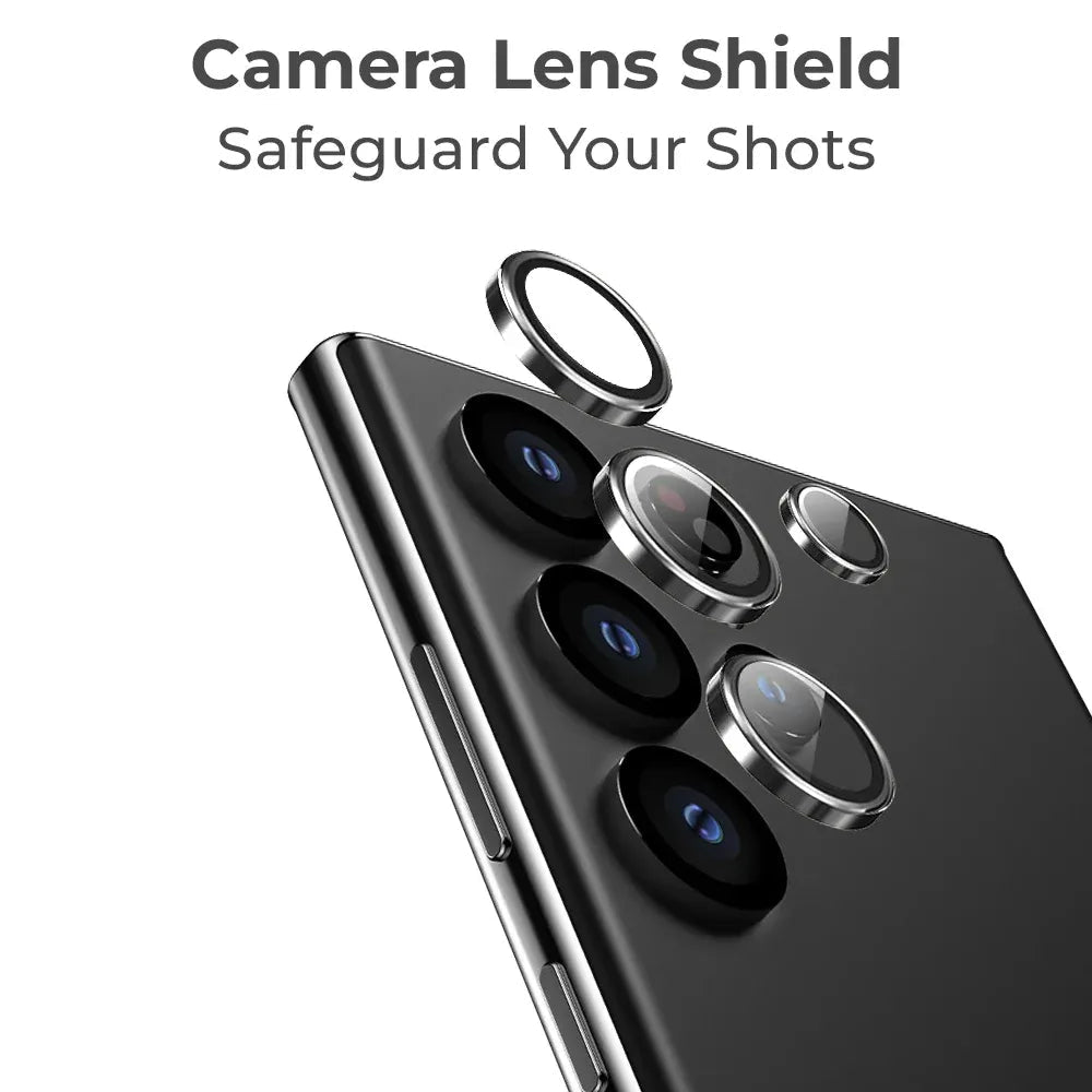 Samsung Galaxy S24 Ultra Lens Guard - (Silver) - GLASSOLOGY