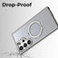 Samsung Galaxy S24 Ultra MagSafe Case Sleek Grey 360° rotate ring stand. - GLASSOLOGY