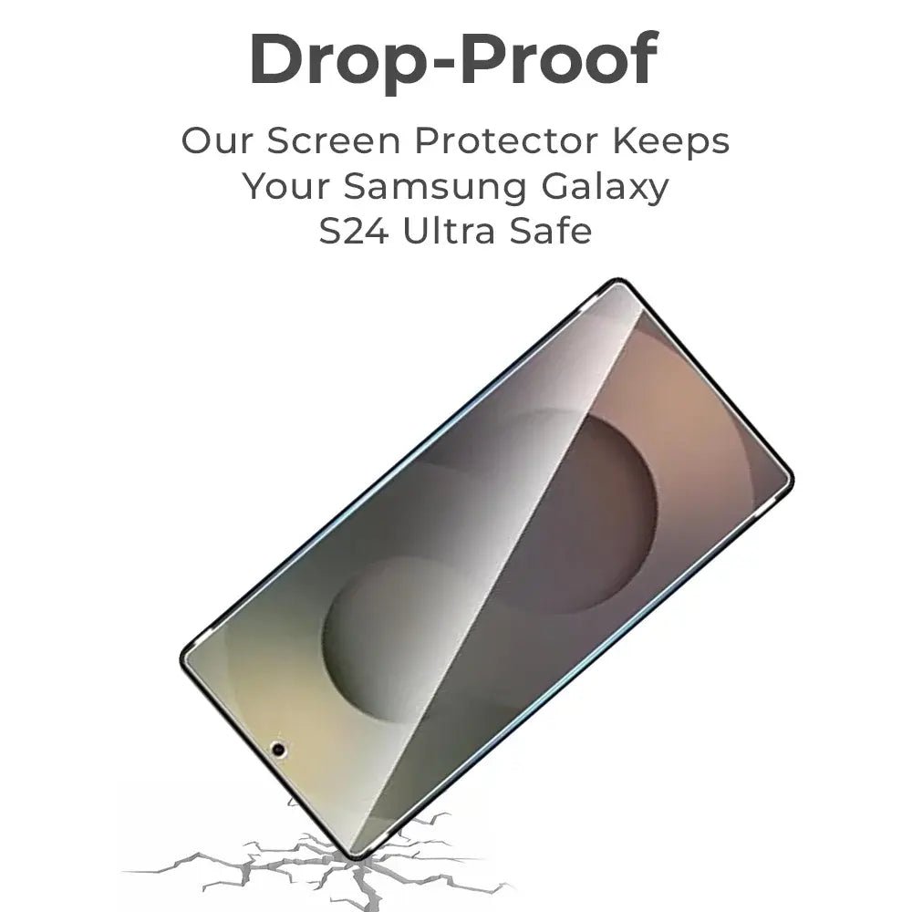 Samsung galaxy s24 ultra phone screen protector - 2Pack with installer frame - GLASSOLOGY