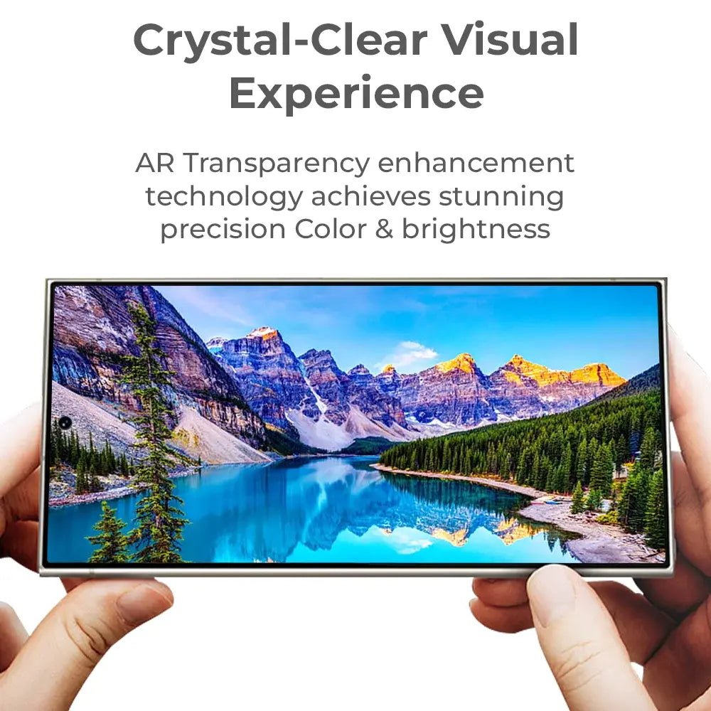Samsung galaxy s24 ultra phone screen protector - 2Pack with installer frame - GLASSOLOGY