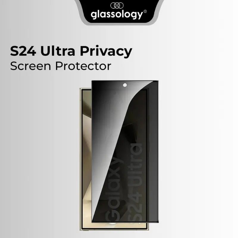 Samsung Galaxy S24 Ultra Privacy Screen Protector 9H - GLASSOLOGY