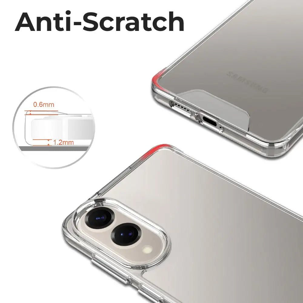 Samsung Galaxy S25 Edge Bundle Clear case & Screen Protector - GLASSOLOGY