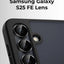 Samsung Galaxy S25 FE Camera Lens Protector – Sleek Black, Scratch Resistant - GLASSOLOGY