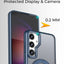 Samsung Galaxy S25 FE Magnetic Case with 360° Rotating Ring Stand | Shockproof Slim Design - GLASSOLOGY