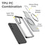 Samsung Galaxy S25 Ultra Case 360° rotating ring stand - Grey - GLASSOLOGY