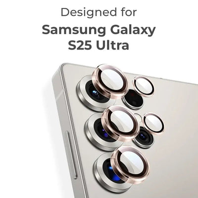 Samsung Galaxy S25 Ultra Lens Guard - (Gold) - GLASSOLOGY