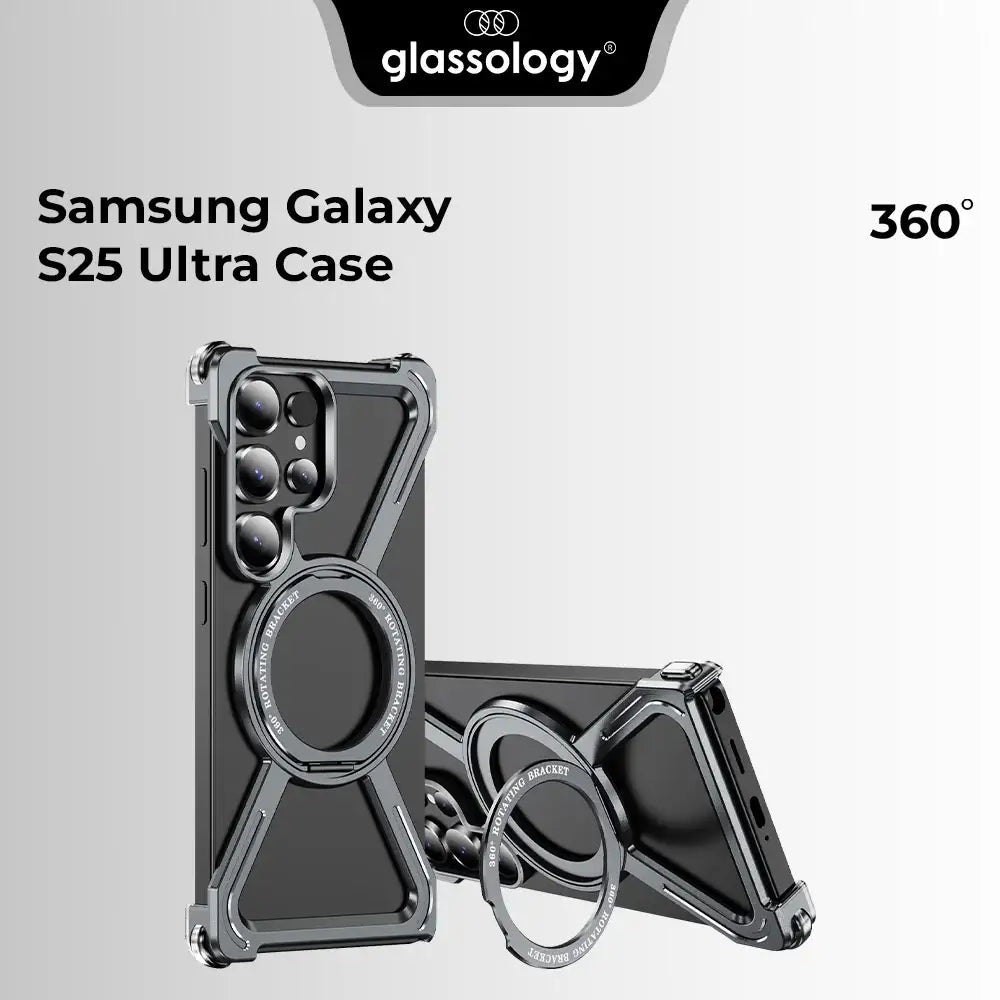 Samsung Galaxy S25 Ultra Magnetic Case with 360° Rotating - GLASSOLOGY