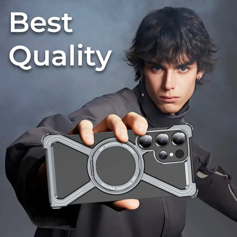 Samsung Galaxy S25 Ultra Magnetic Case with 360° Rotating - GLASSOLOGY