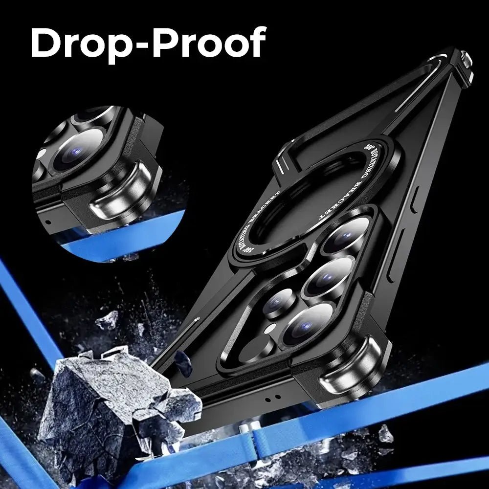 Samsung Galaxy S25 Ultra Magnetic Ring Case | 360° Rotating - GLASSOLOGY