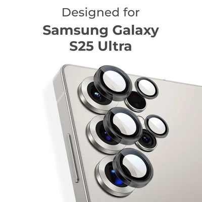 Samsung Galaxy S25 Ultra Tempered Glass Camera Lens - GLASSOLOGY