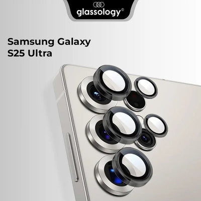 Samsung Galaxy S25 Ultra Tempered Glass Camera Lens - GLASSOLOGY