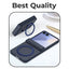 Samsung Galaxy Z Flip7 360° Rotating MagSafe Ring Stand - Blue case - GLASSOLOGY