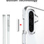 Phone case with independent button technology feature on a white background
