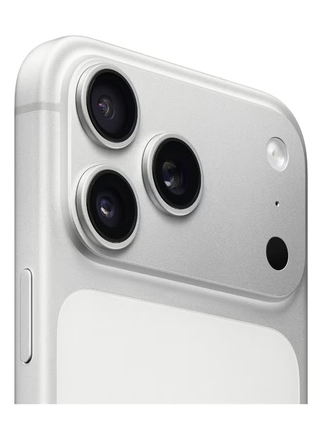 Apple iPhone 17 Pro Max 256GB Silver - 5G Middle East Version with Free 4-in-1 Accessories Bundle | eSIM Supported