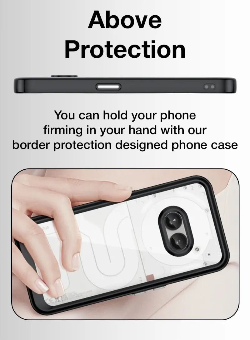 Sleek Protective Case for Nothing Phone 2A | Scratch & Shock Resistant - GLASSOLOGY