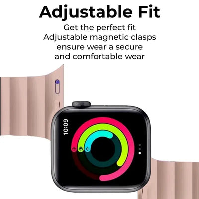 Smartwatch Band Apple Compatible 42mm Magnetic Silicone - GLASSOLOGY