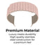 Smartwatch Band Apple Compatible 42mm Magnetic Silicone - GLASSOLOGY