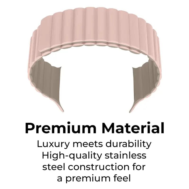 Smartwatch Band Apple Compatible 42mm Magnetic Silicone - GLASSOLOGY