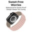 Smartwatch Band Apple Compatible 42mm Magnetic Silicone - GLASSOLOGY