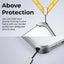 Titanium Z - Frame Case with 360° Ring Stand - Silver - GLASSOLOGY