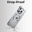 Titanium Z-Frame Case with 360° Ring Stand- Silver - GLASSOLOGY