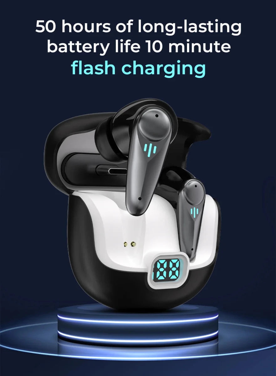 TWS Vibez One Dual Mode Wireless Earbuds | Bluetooth 5.3 + 2.4G Gaming Mode - GLASSOLOGY