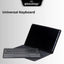 Universal Bluetooth Keyboard Case (9–11” Tablets) – 100hr Ba - GLASSOLOGY