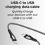 USB-C to C cable 1.2 Meter 3A high current fast charging|Pure Copper | Nylon braided | 480 mbps transfer speed - GLASSOLOGY