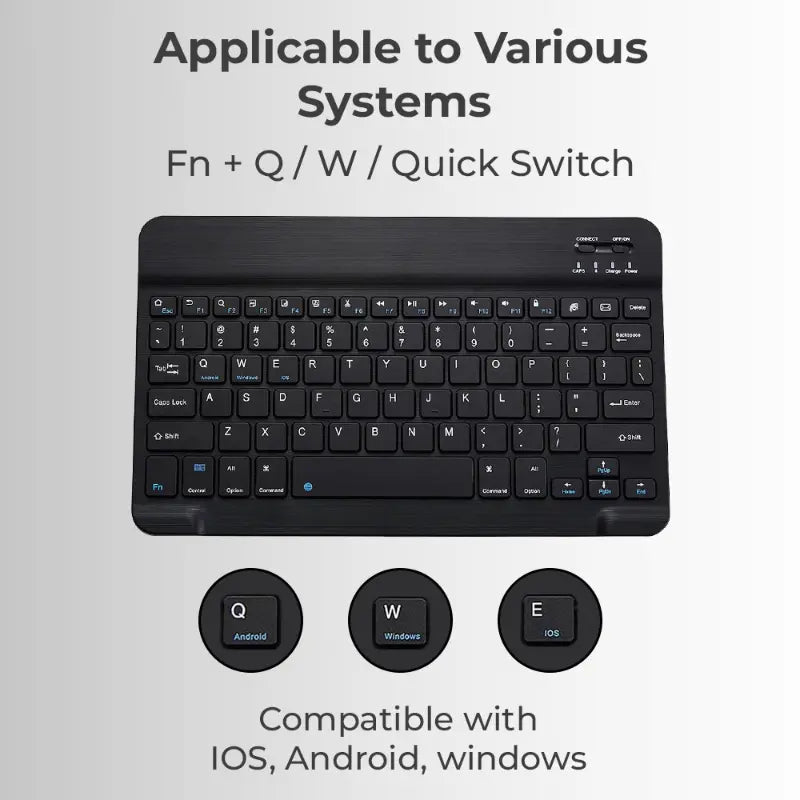 Wireless Keyboard and Mouse Combo for Laptop & PC | Smooth, Reliable Performance - GLASSOLOGY