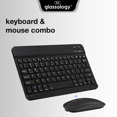 Wireless Keyboard and Mouse Combo for Laptop & PC | Smooth, Reliable Performance - GLASSOLOGY
