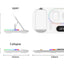 Glassology GTWCS2 4 In 1 Wireless Charging Stand White W Cloc SKU020.jpg