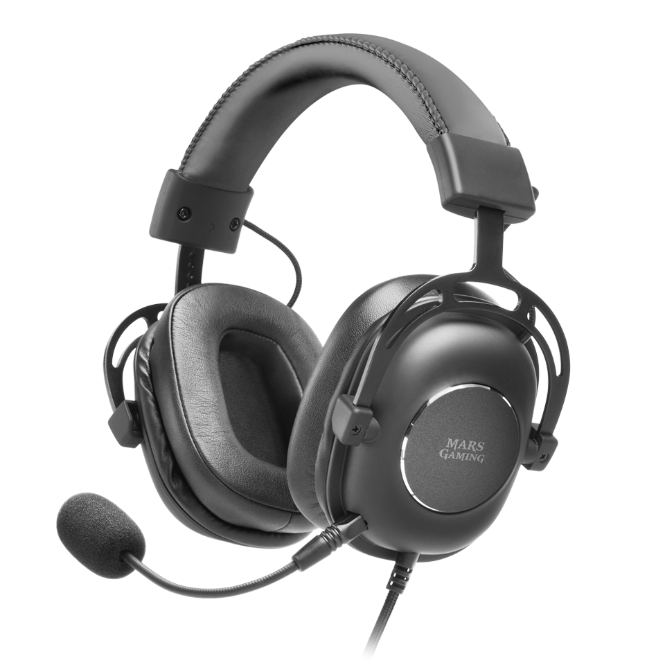 Mars Gaming MH6 On Ear Gaming Headset Black SKU114 (1).png
