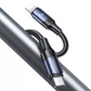 Usams US-SJ522 USB-C To Lightning Cable 2m Blac sku062.png